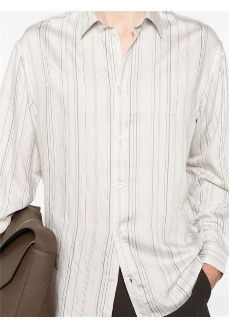 Grey striped shirt Emporio Armani - men EMPORIO ARMANI | EM001088AF14810F0078
